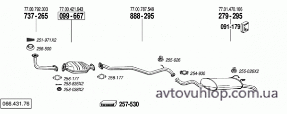 RENAULT R19 (1.4 Chamade / 05/92-96)