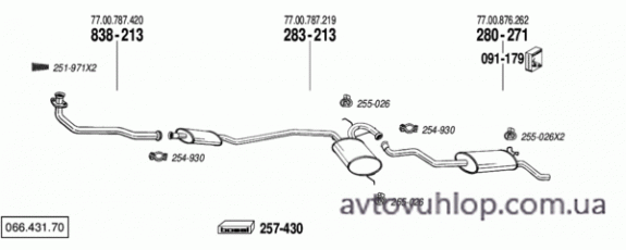 RENAULT R19 (1.4 Chamade / 08/88-12/89)