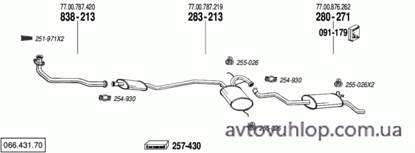 RENAULT R19 (1.4 Chamade / 08/88-12/89)