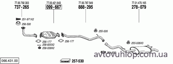 RENAULT R19 (1.4i / 08/88-96)