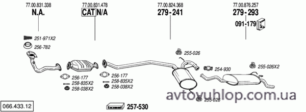RENAULT R19 (1.8i Chamade / 05/92-96)