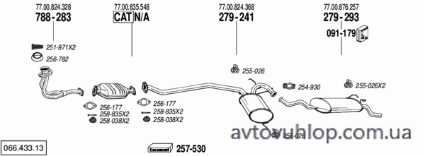 RENAULT R19 (1.8i Chamade / 93-96)