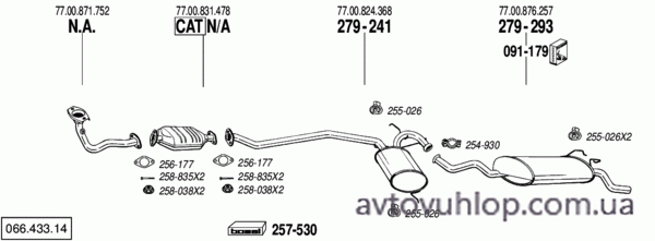 RENAULT R19 (1.8i Chamade / 93-96)