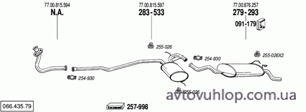 RENAULT R19 (1.9 Chamade  Turbo Diesel / 07/91-96)