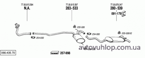 RENAULT R19 (1.9 Turbo Diesel / 07/91-96)