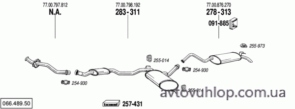 RENAULT R21 (1.4 / 05/89-92)
