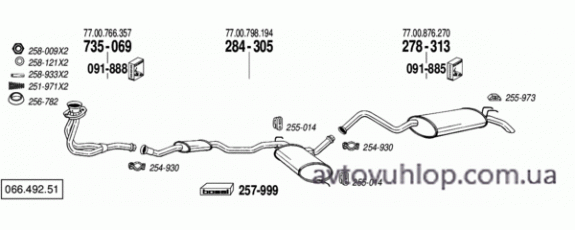 RENAULT R21 (1.7 / 05/89-92)