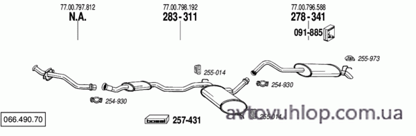 RENAULT R21 (1.7 / 09/89-92)