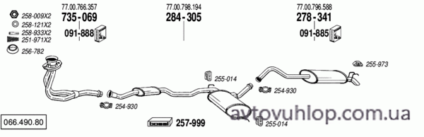 RENAULT R21 (1.7 / 09/89-92)