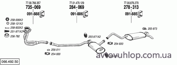 RENAULT R21 (1.7 / 86-04/89)