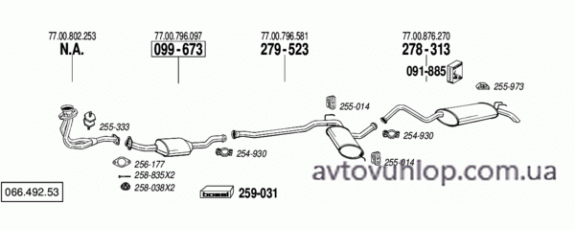 RENAULT R21 (1.7i / 05/89-93)
