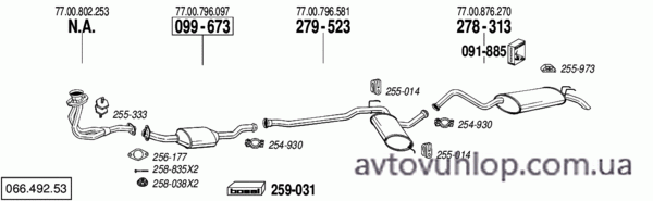 RENAULT R21 (1.7i / 05/89-93)
