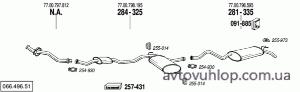 RENAULT R21 (1.7 Nevada / 05/89-92)