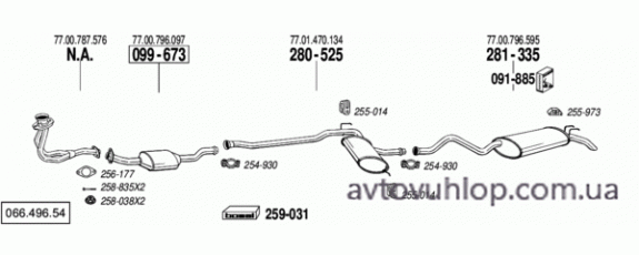 RENAULT R21 (1.7 Nevada / 05/89-93)