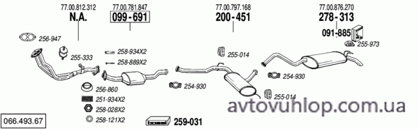 RENAULT R21 (2.0i / 05/89-93)
