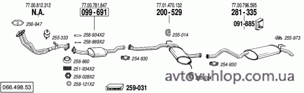 RENAULT R21 (2.0i Nevada / 05/89-94)