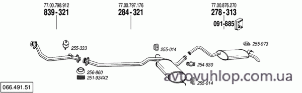 RENAULT R21 (2.1 Diesel / 05/89-93)