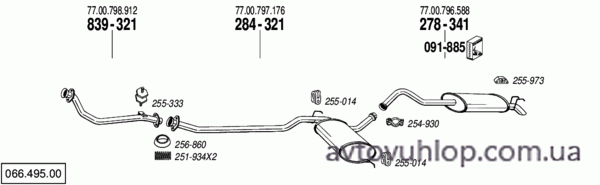 RENAULT R21 (2.1 Diesel / 05/89-94)