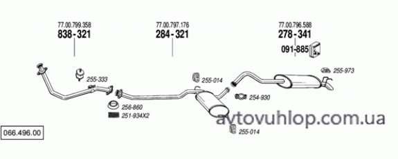 RENAULT R21 (2.1 Turbo Diesel / 05/89-94)