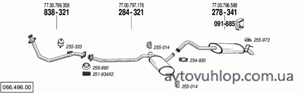 RENAULT R21 (2.1 Turbo Diesel / 05/89-94)