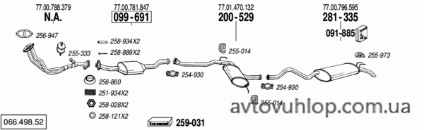RENAULT R21 (2.2i Nevada / 05/89-94)