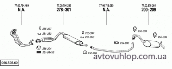 RENAULT R25 (2.0 -12V / 06/89-92)