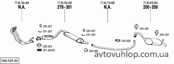 RENAULT R25 (2.0 -12V / 06/89-92)