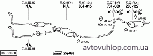 RENAULT R25 (2.7i -V6 / 84-05/88)
