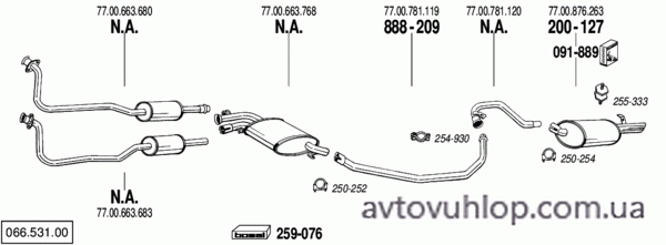 RENAULT R25 (2.8i -V6 / 06/87-05/88)