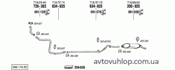 RENAULT R4 (1.1 / 09/83-92)