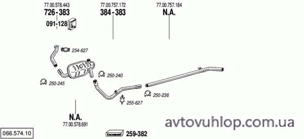 RENAULT R4 (1.1 F4 / 08/83-91)