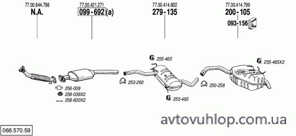 RENAULT Safrane (2.4i -20V / 10/96-02)