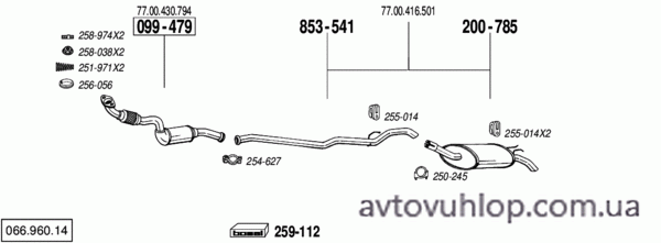 RENAULT Twingo I (1.2i / 01/00-07)