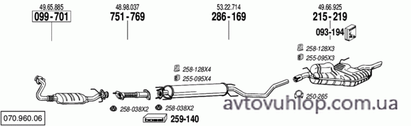 SAAB 9-5 (2.3 T Aero Turbo-16V / 97-07/01)