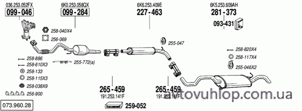 SEAT Cordoba Vario (1.4i -16V / 05/99-08/03)