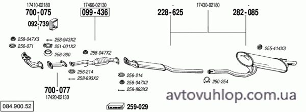 TOYOTA Avensis (1.6i -16V / 10/97-07/00)