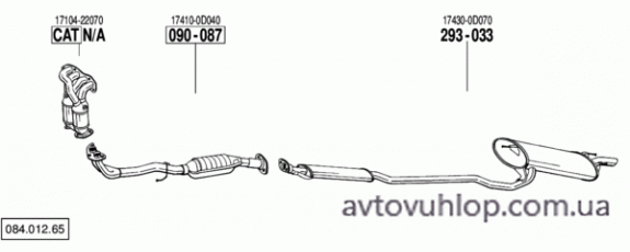 TOYOTA Avensis (1.8i -16V / 07/00-02/03)