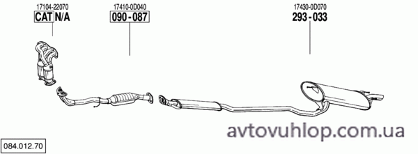 TOYOTA Avensis (1.8i -16V / 07/00-02/03)