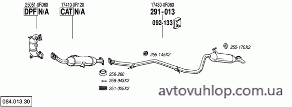 TOYOTA Avensis (2.0 TD Turbo Diesel / 11/08-)