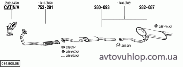 TOYOTA Avensis (2.0 Turbo Diesel / 10/97-07/00)