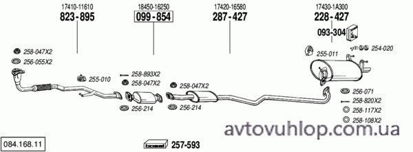 TOYOTA Corolla (1.3i -16V / 05/92-05/95)