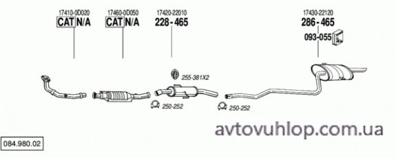 TOYOTA Corolla (1.4 -16V / 11/99-09/01)