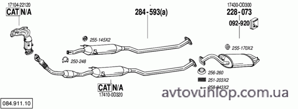 TOYOTA Corolla (1.4i -16V / 05/04-09/06)