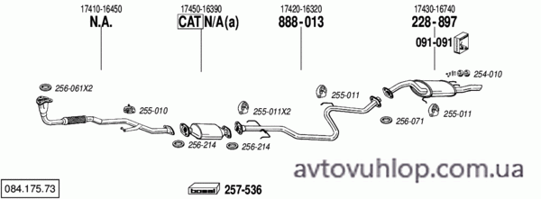 TOYOTA Corolla (1.6 -16V / 05/87-08/89)