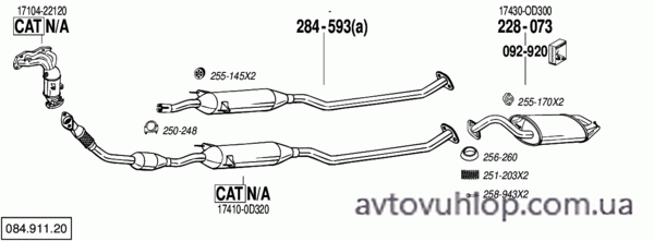 TOYOTA Corolla (1.6i -16V / 05/04-09/06)