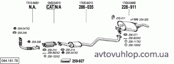 TOYOTA Corolla (2.0 Diesel / 05/93-04/97)