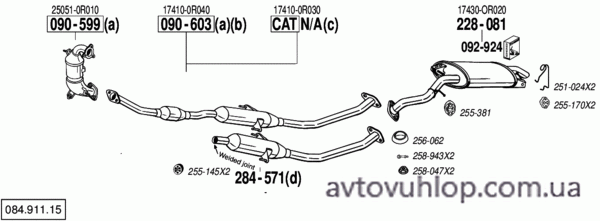 TOYOTA Corolla Verso (2.2 Turbo Diesel / 08/05-03/09)