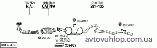 TOYOTA Hi-Ace (2.4i / 08/89-08/95)