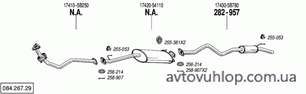 TOYOTA Hi-Ace (2.4 Turbo Diesel / 08/95-04/98)