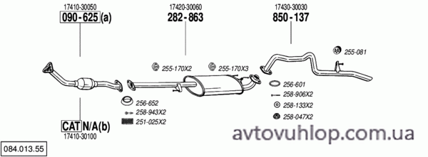 TOYOTA Landcruiser (3.0 Turbo Diesel / 09/02-08/05)